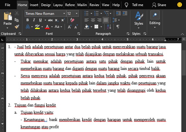 Cara Menghilangkan Garis Tabel Di Word